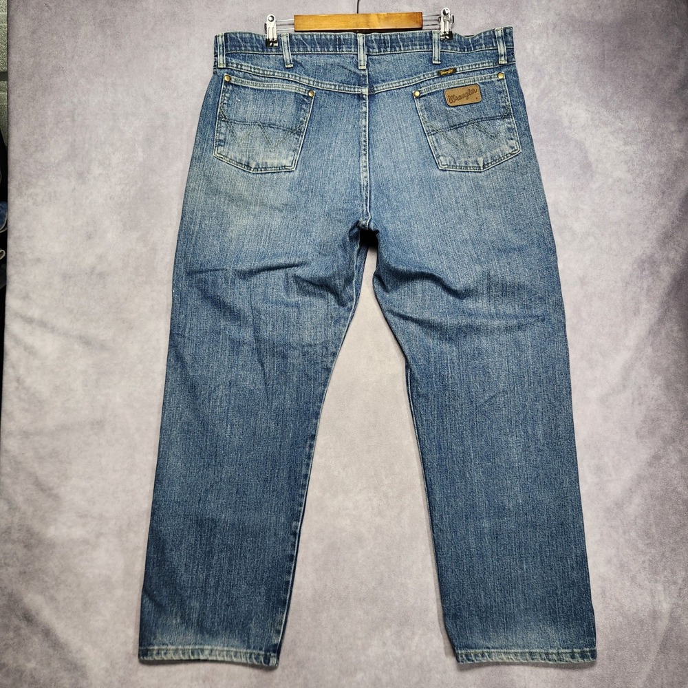 Wrangler George Strait Cowboy Cut Jeans Mens 40x30‎ Blue Denim 32MNGSDS Regular